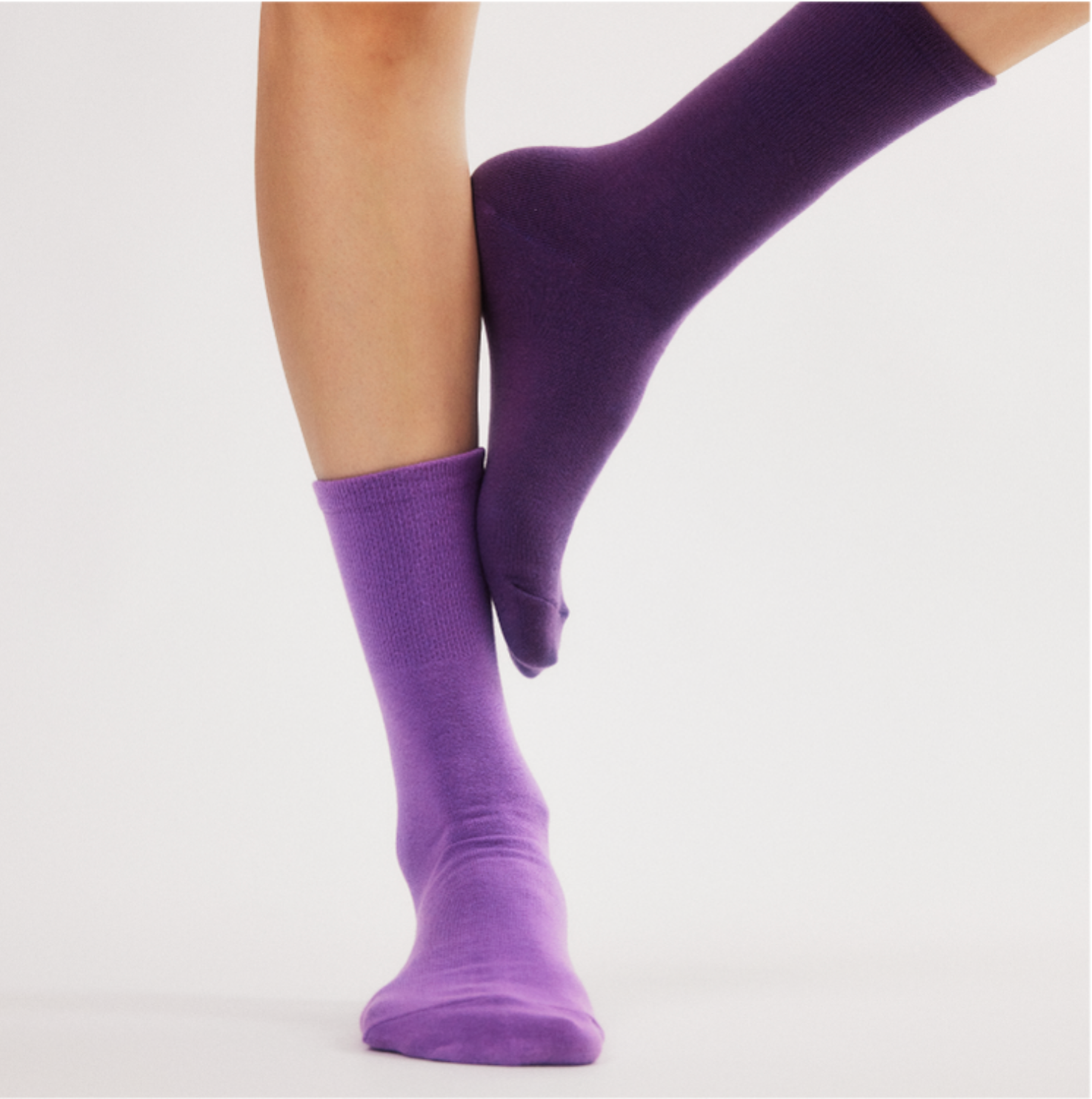 Socks-Quartz Purple