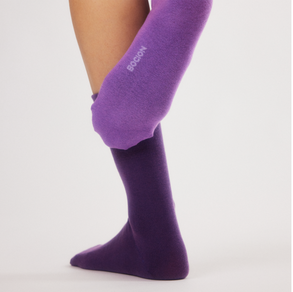 Socks-Quartz Purple