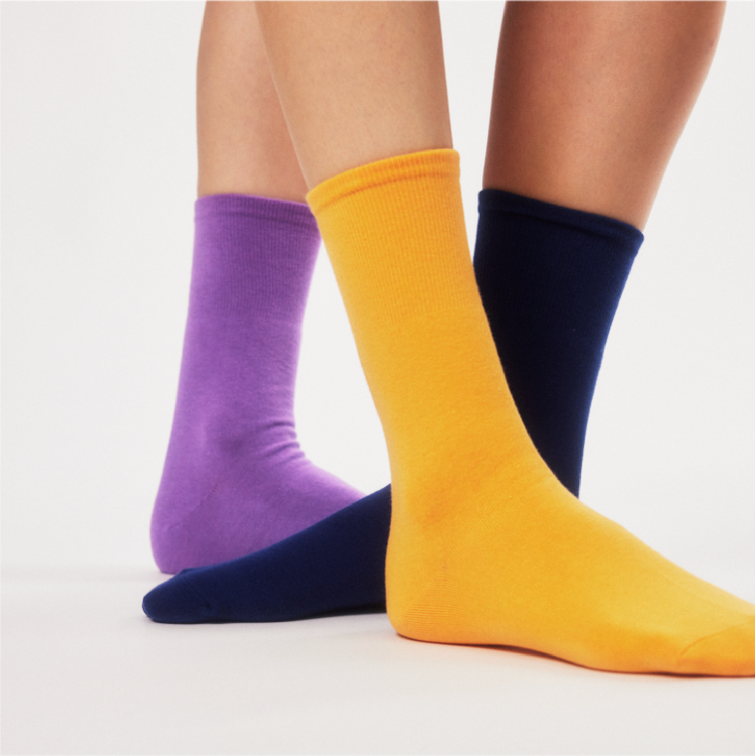 Socks-Tangerine Sherbet