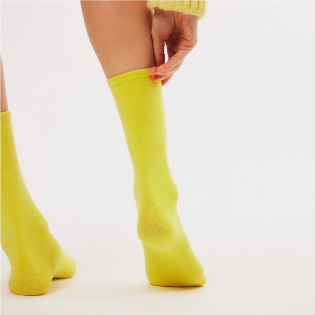 Socks-Light Yellow