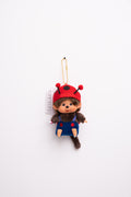 Monchhichi Ladybug Keychain