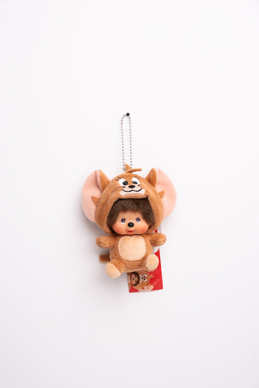 Monchhichi Jerry Keychain (Tom & Jerry)