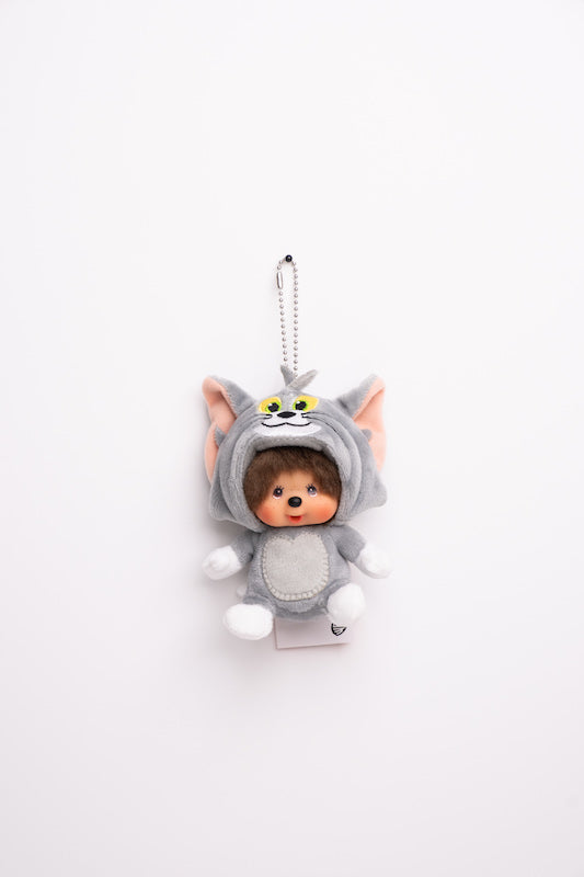 Monchhichi Tom Keychain (Tom & Jerry)