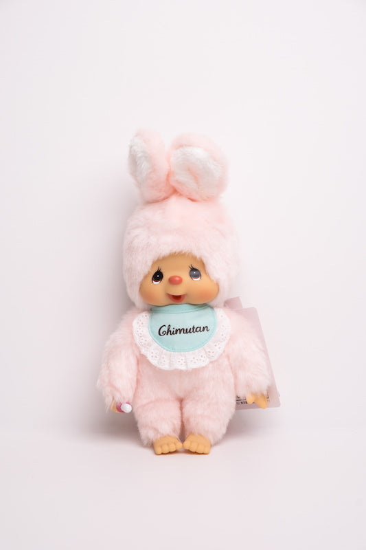 Chimutan Plush Doll – Pink Bunny Friend of Monchhich